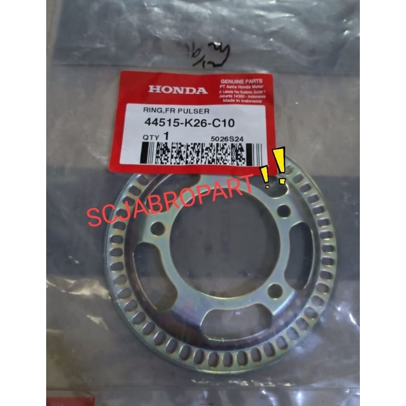 44515 K26 C10...HONDA ADV 150 FRONT PULSER RING...อาห์ม ต้นฉบับ