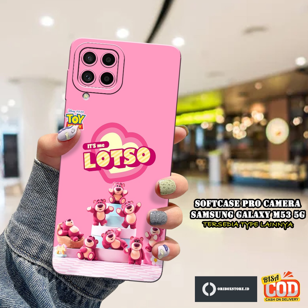 เคส SAMSUNG GALAXY M53 5G ใหม่ล่าสุด - ลายล็อตโซ่ - เคส - SAMSUNG GALAXY M53 5G Softcase - SAMSUNG G