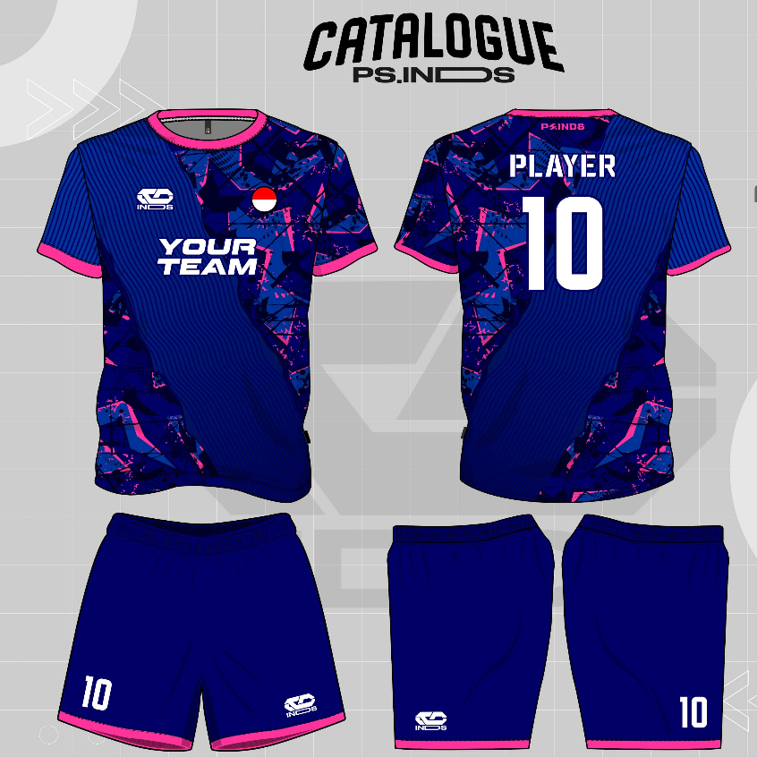 เสื้อแข่งฟุตซอลชุดกีฬาเดี่ยวพิมพ์เต็มชุดฟุตซอลราคาถูกการพิมพ์ Dryfit Football S7O5