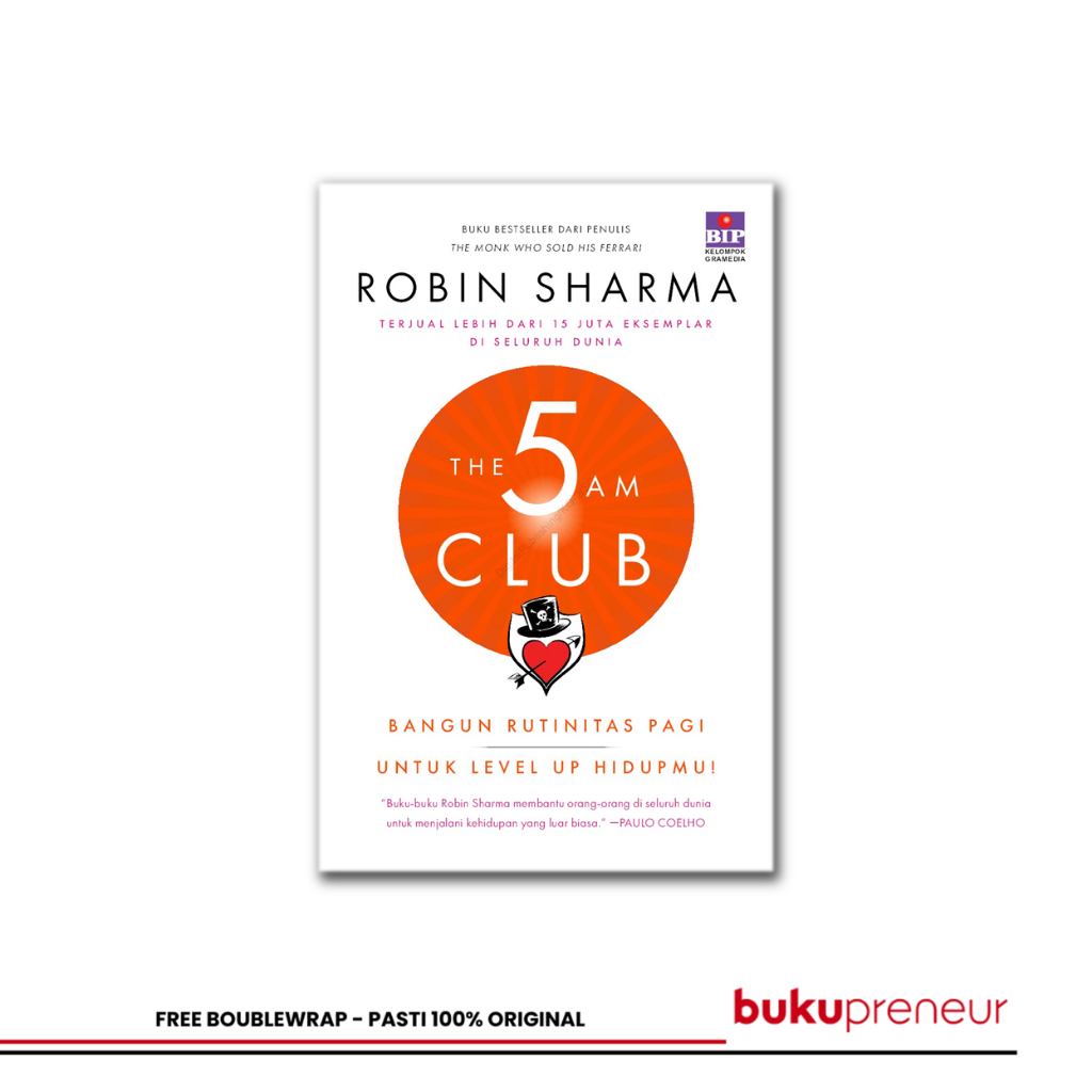 Bukupreneur - The 5 Am Club / Robin Sharma