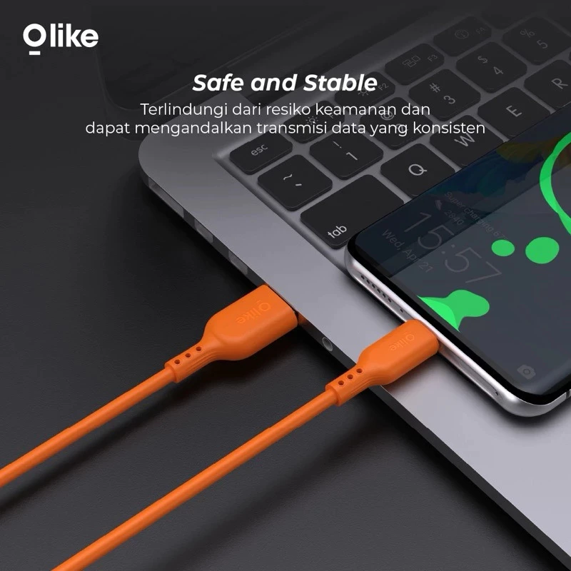สายชาร์จ Olike D306M Micro USB 2.1A 1 เมตร thumbnail 7