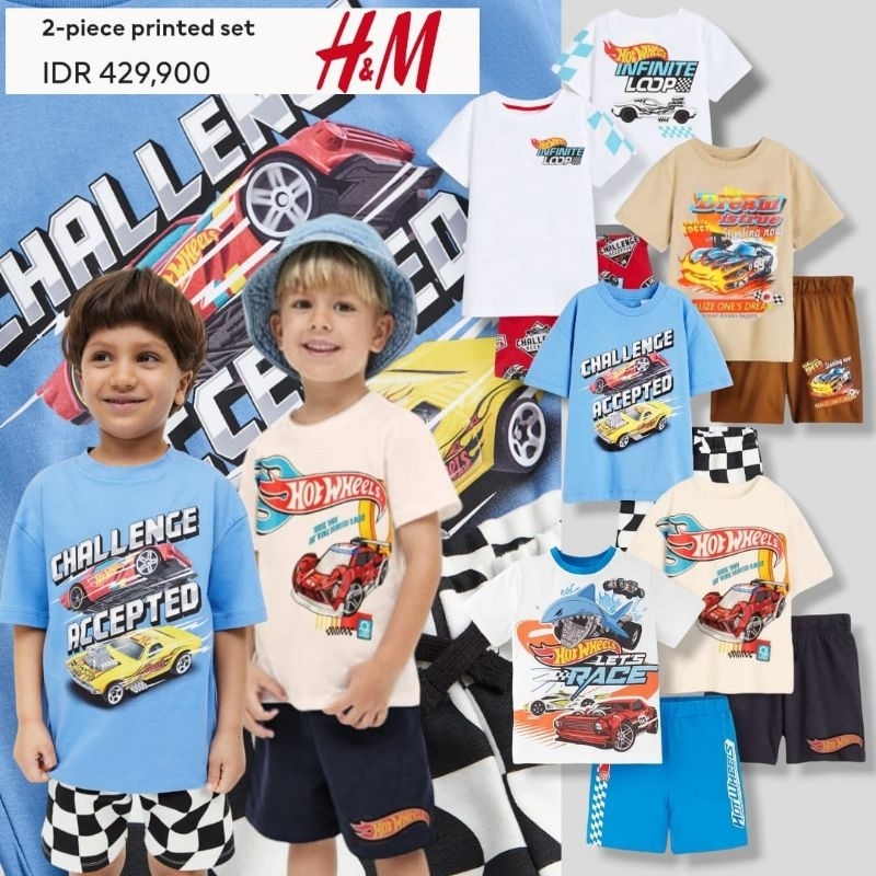 H*M Hotwheels Premium Kids Suit