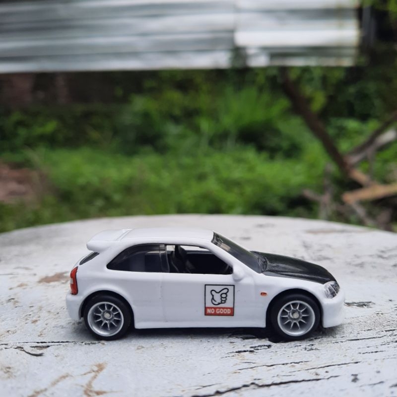 Hotwheels Civic Ek9 สีขาว