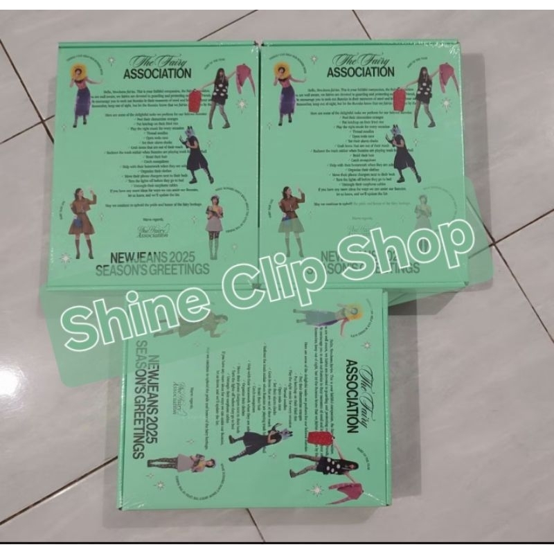 Newjeans 2025 การ์ดอวยพรของซีซั่น