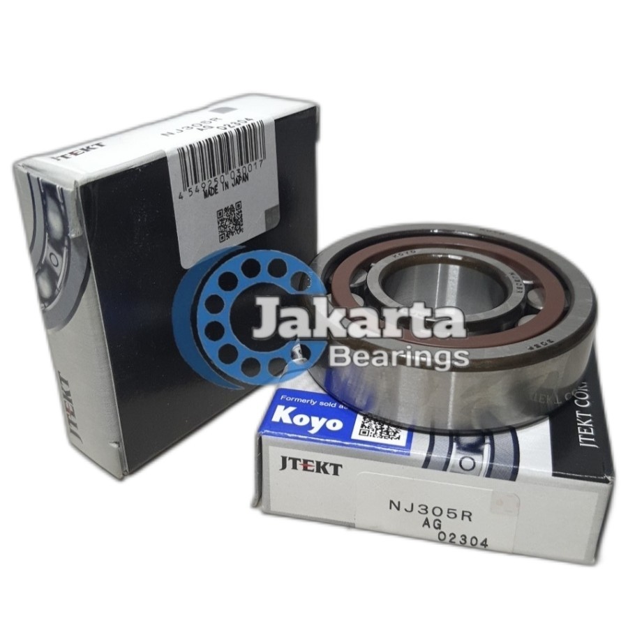 BEARING NJ 305 R / NJ305R / NJ305 R KOYO ยี่ห้อ ORIGINAL 25X62X17