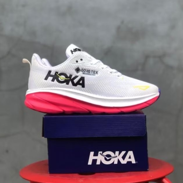 Hoka Clifton Gortex รองเท้าผู้หญิงรองเท้าวิ่งรองเท้ายิมนาสติกรองเท้าวิ่งล่าสุด