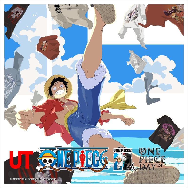 UNIQLO X ONE PIECE ดั้งเดิม