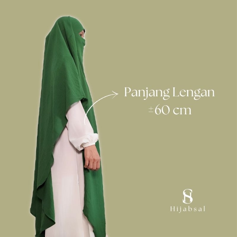 French khimar Kringkle Air flow/FK Kringkle/FK Syari Nabila