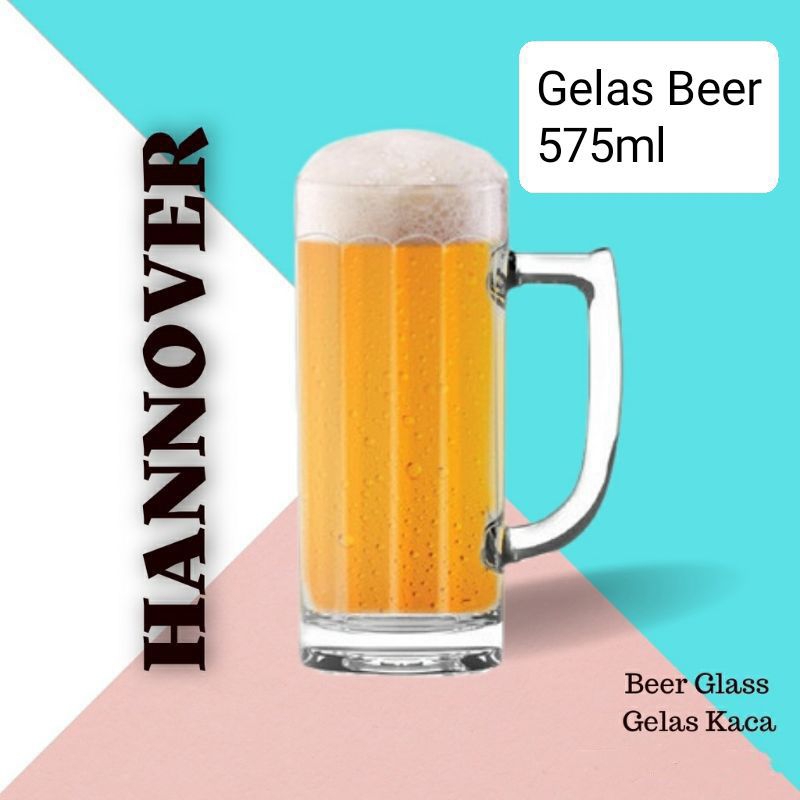 แก้วเบียร์จัมโบ้ OCTOBERFEST 575ml / แก้วเบียร์จัมโบ้ CITINOVA HANNOVER