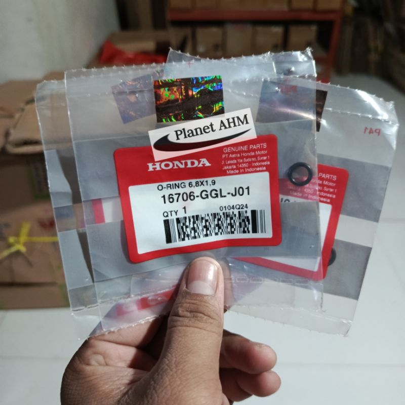 Honda 16706-GGL-J01 O-Ring 6 81.9 – Supra X 125 FI ใหม่, Spacy FI, PCX 150 CBU, PCX 150 CBU K36J, PC