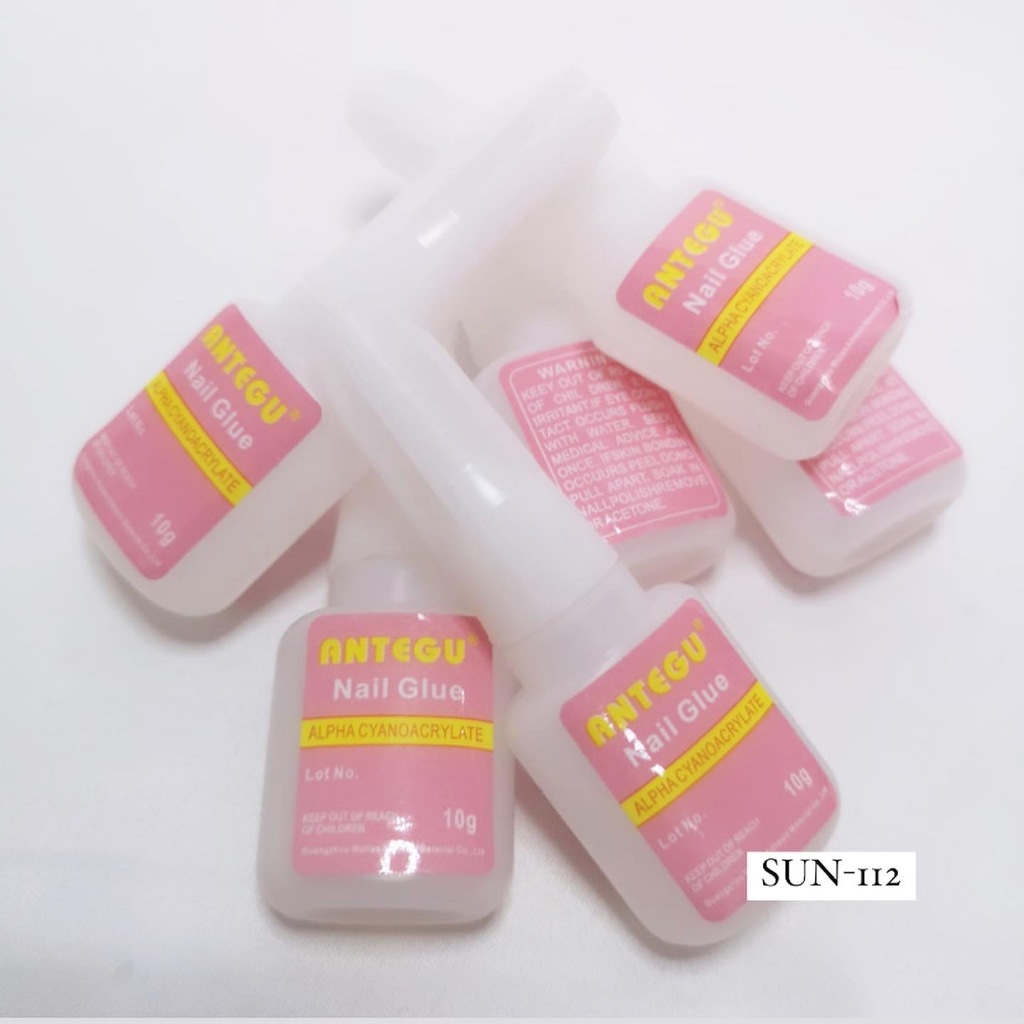 ANTEGU NAIL GLUE 10GRAM FAKE NAIL GLUE
