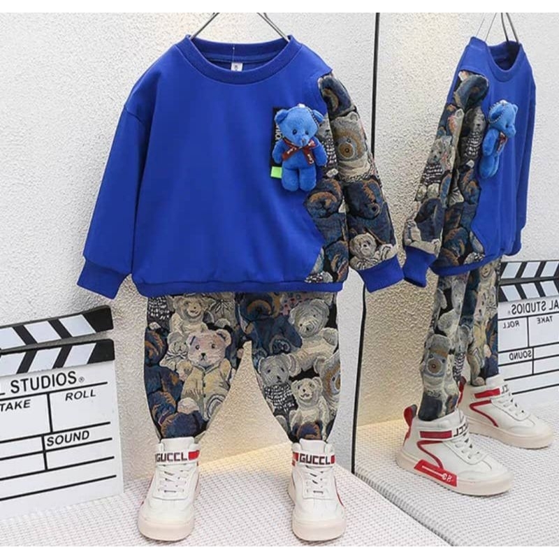 K78 SET JOGER TEDY SIZE 140,150
