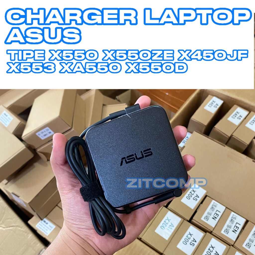 ASUSSS ที่ชาร์จต้นฉบับ ADAPTER X550 X550ZE X550D X450JF X550DP X450J 19V [4.74A - 5.5x2.5MM]