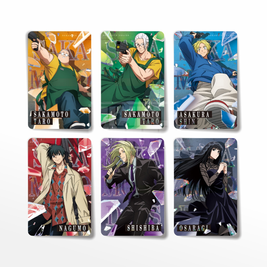 SAKAMOTO DAYS ตัวละครอนิเมะ Photocard Ver. 1