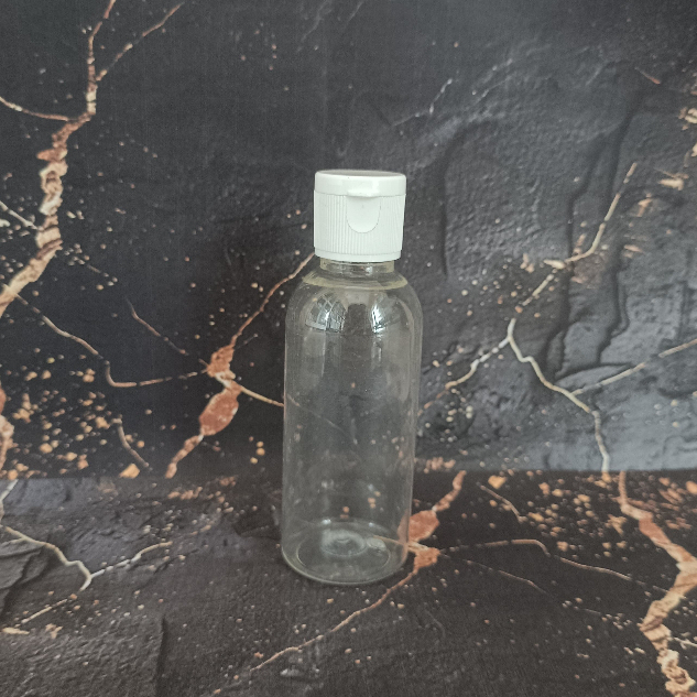 Simple Fliptop Toner Bottle 60ml Natural White