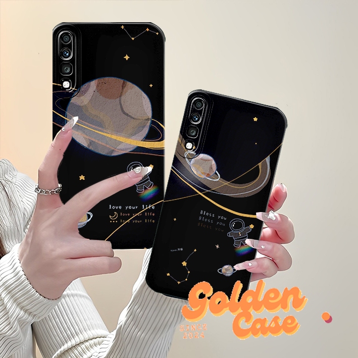 [GC010] เคส SAMSUNG A70 A50 A50S A30S A20 A30 A10S A51 A31 A21S A20S A7 2018 Planet Night Motif - เค