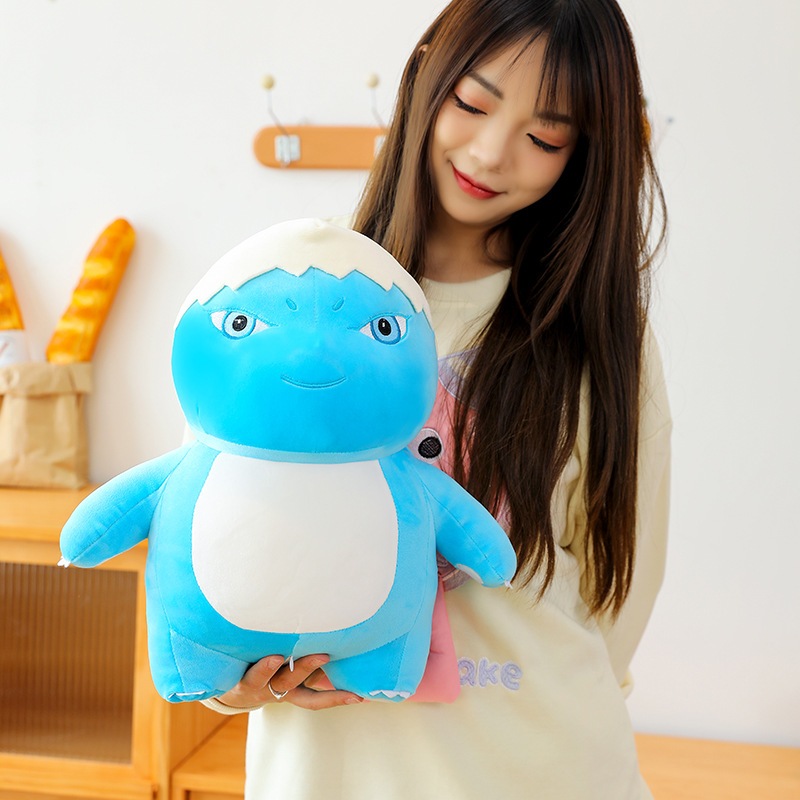 Dino Doll Tyrannosaurus rex milk dragon Dino naloong การ์ตูนเด็ก ของขวัญวันเกิดน่ารักและน่ารัก