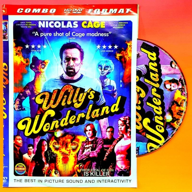 Nicolas CAGE WILLYS Wonderland DVD Cassette-Hythys Wonderland DVD Cassette