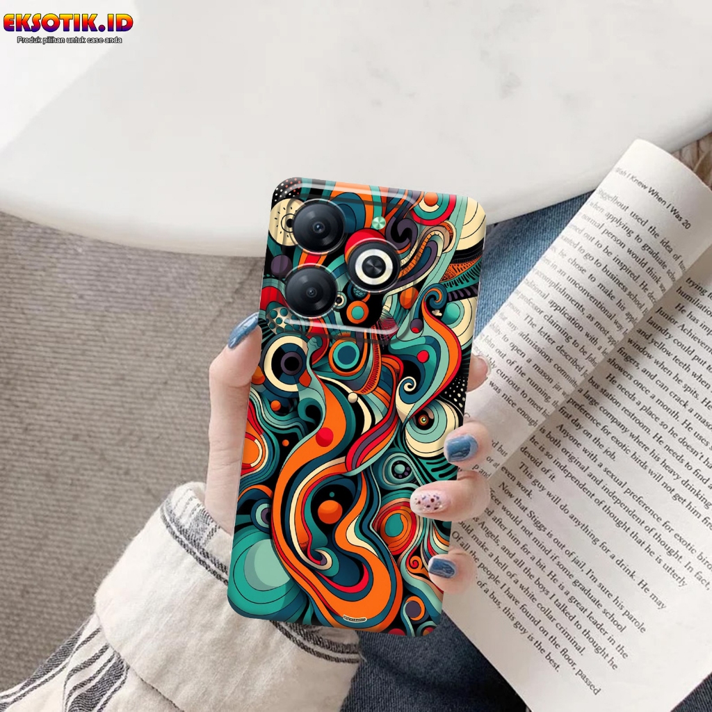 เคส Infinix Hot 40i - เคส Infinix Hot 40i - เคสแฟชั่น - Infinix Hot 40i Silicone - Cool and Cute Mot