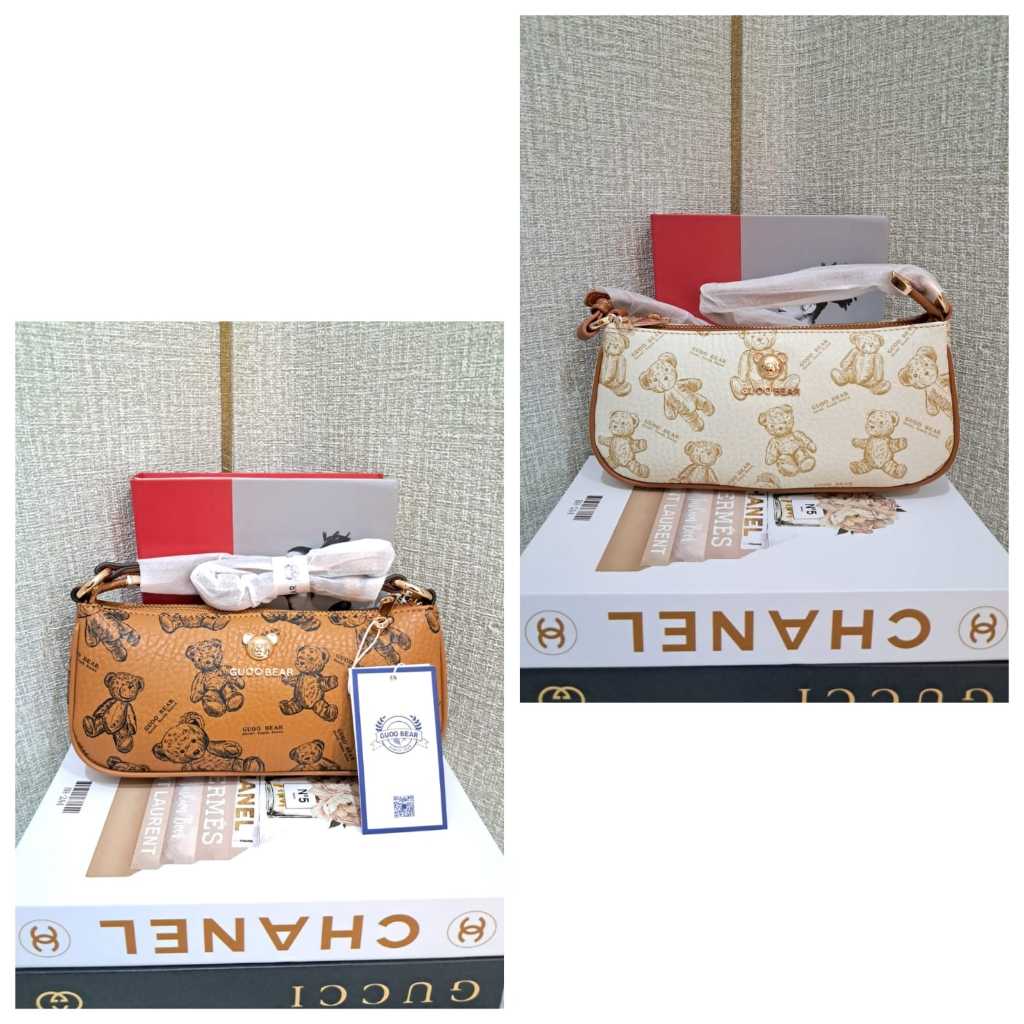 GUOO BEAR Bangkok - GU1134 - กระเป๋าโท้ตผู้หญิง TTWN BEAR