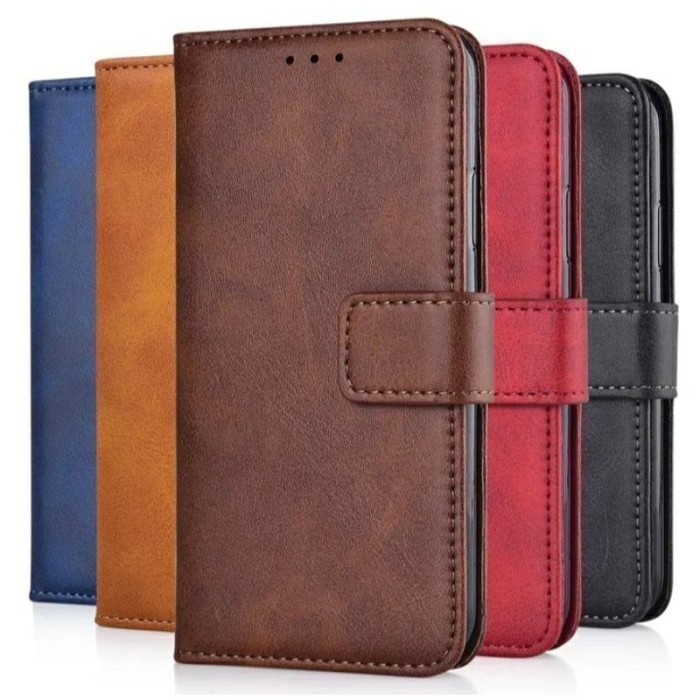 Realme C53 / C25 / C21 / C20 / C17 / C15 / C11 / C2 / 8i / 8 / 5 / 8 5G Flip Wallet cover Leather