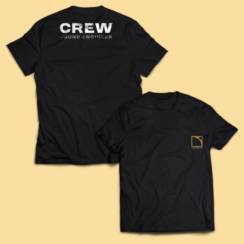 L-ACOUSTICS SOUND ENGINEER เสื้อยืดผู้ชายผู้ใหญ่เสื้อ Unisex PakeKaos