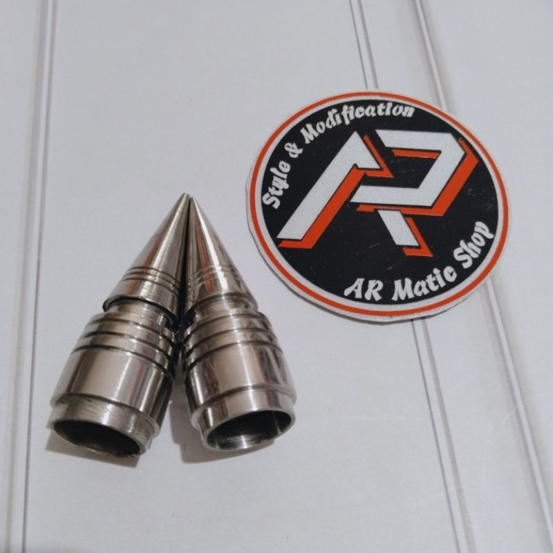 ฝาวาล์วสแตนเลส BIG CONICAL MODEL CAN BE USED สําหรับมอเตอร์ไซค์ทุกรุ่น, RIMS, TIRES, VARIO, BEAT, SC