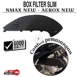 ฝาครอบกล่อง SLIM FILTER กรองอากาศ AEROX NEW NMAX NEW NMAX NEO NMAX TURBO ABS PREMIUM LID FILTER รุ่น