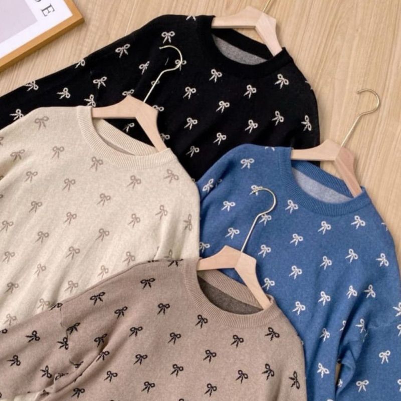 ชุดอาเบลัน | Pamela Knit Oversize | เสื้อไหมพรมนําเข้าเกรดพรีเมี่ยม BKK