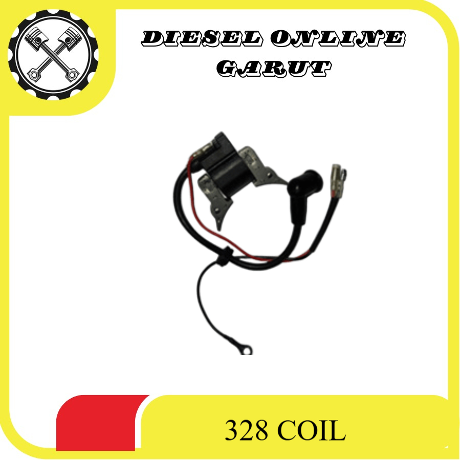 MESIN 328 COIL / CDI จุดระเบิด 2-Stroke เครื่องตัดหญ้า JF