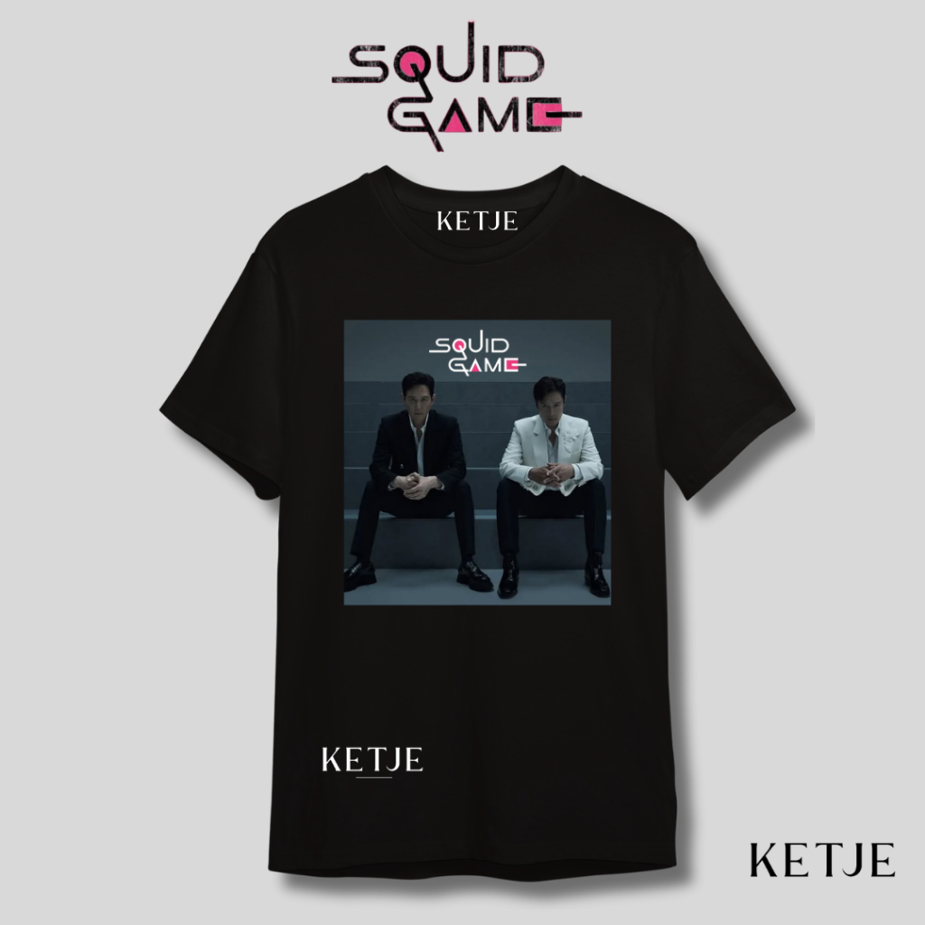 เสื้อยืดเกาหลี Kdrama Squid Game / Cast Squid Game Lee Jung Jae Lee Byung Hun Wi Ha Joon Yim Si Wan 