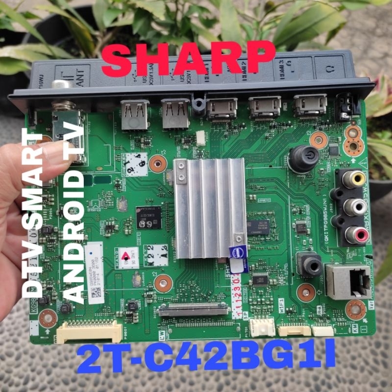 MESIN MB MAINBOARD/SHARP TV MACHINE 2T-C42BG1I ต้นฉบับ