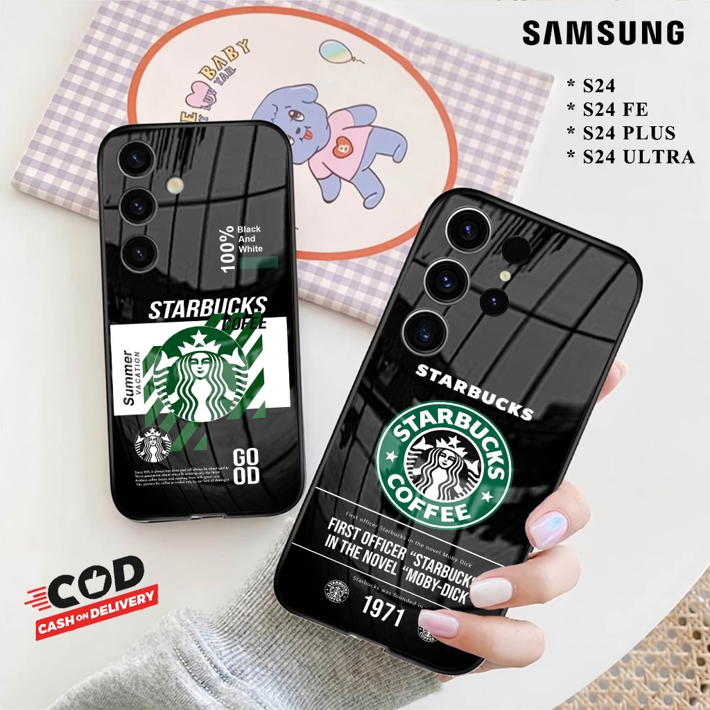 กระจกซอฟท์เคส | เคสกระจก | ปลอกแก้ว | SAMSUNG S24, S24FE, S24 PLUS, S24 ULTRA - [ S73 ].