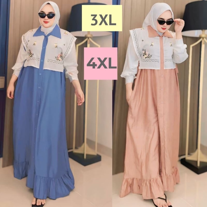 JUMBO BORDIL GAMIS LD 130 CM LD 140 XXXXL