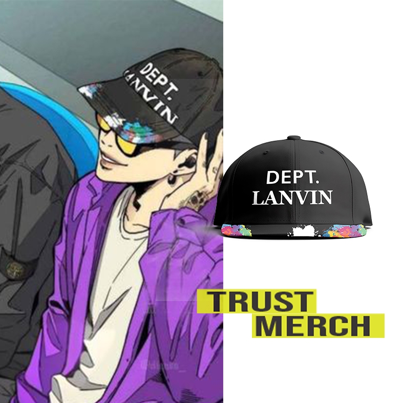 Wooin Gallery Dept ชุดเสื้อกันลม หมวก Snapback สําหรับทุกเพศ