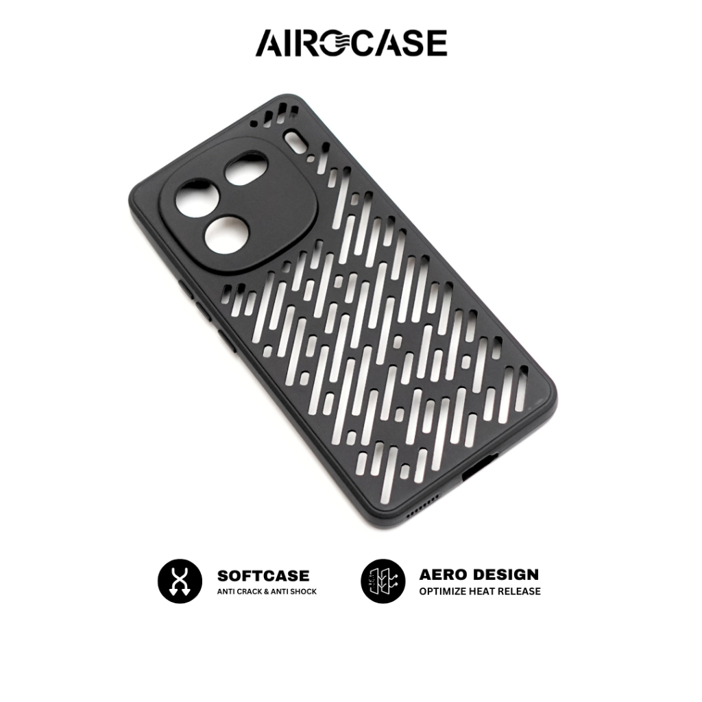 AIROCASE เคสนิ่มสําหรับ IQOO 13, 12, 11 5G