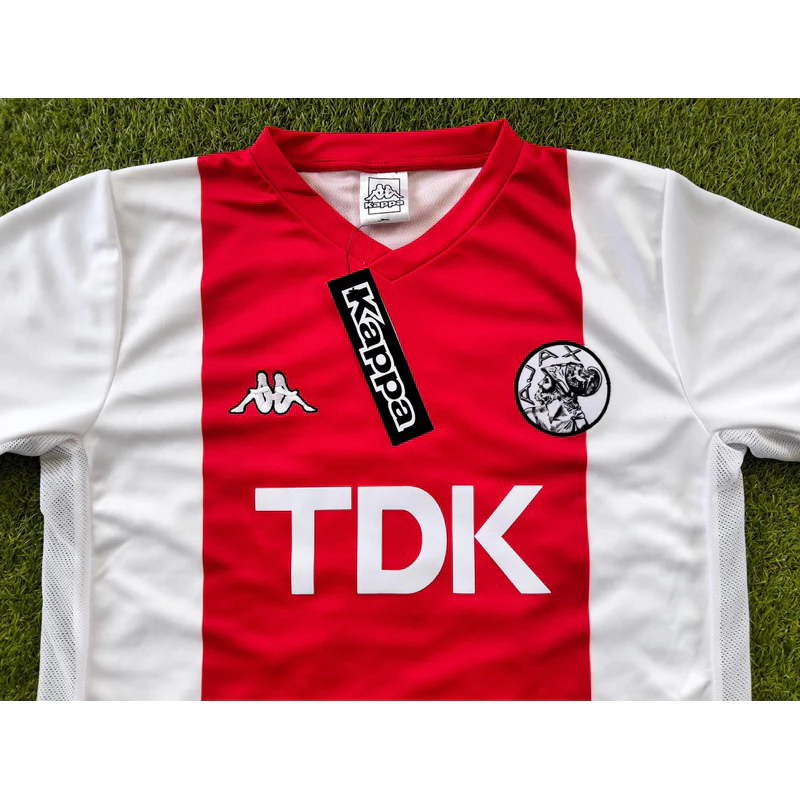 Retro Vintage Classic Ajax Amsterdam TDK 87/89 เสื้อแข่งเหย้า