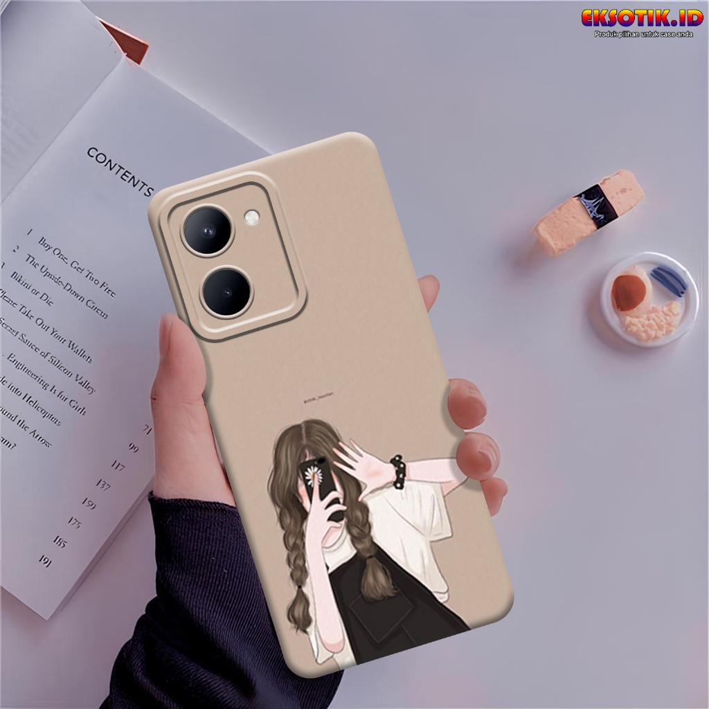 เคสRealme C33 - เคสRealme C33 - เคสแฟชั่น - Realme C33 Silicone - Cool and Cute Motips - Realme C33 