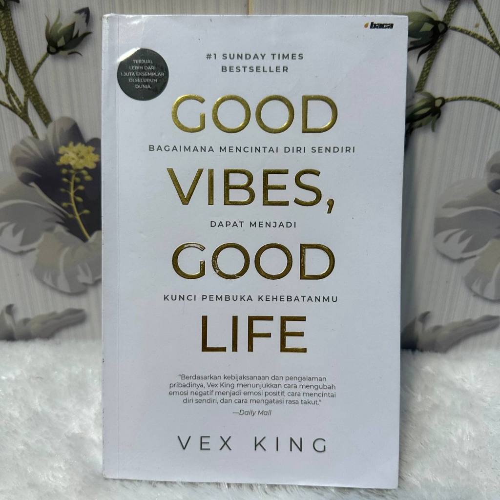 Preloved Good Vibes Good Life Book By Vex King