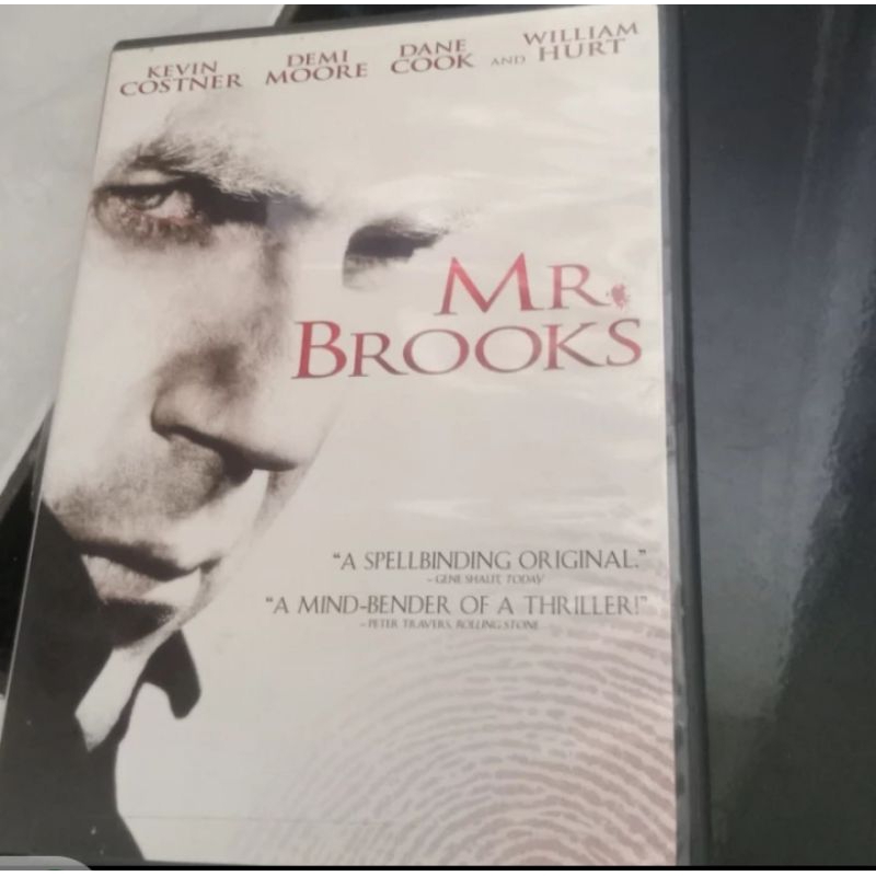ดีวีดีต้นฉบับนําเข้า Mr Brooks Feat Kevin Costner Subtitle ภาษาอังกฤษ