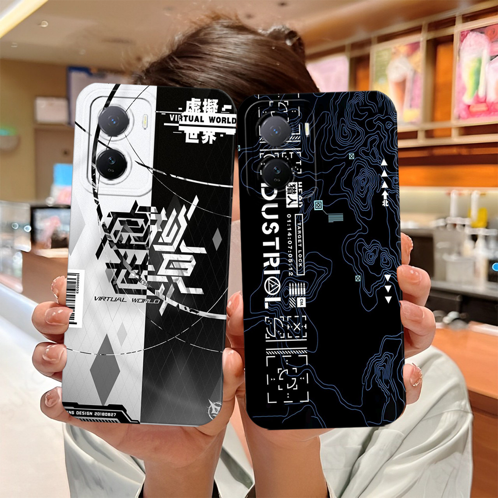 Softcase IQOO Z7 5G IQOO Z7X 5G เคสซิลิโคน - เคส - เคสแฟชั่น - เคส HP - อุปกรณ์เสริม HP
