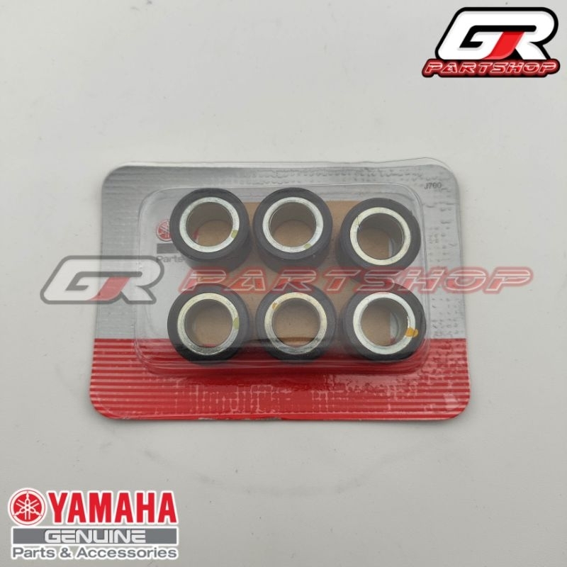 ชุดลูกกลิ้ง 2PH MIO M3 SZ SOUL GT 125 XRIDE 125 ORIGINAL YGP YAMAHA ROLLER SET 6 ชิ้น