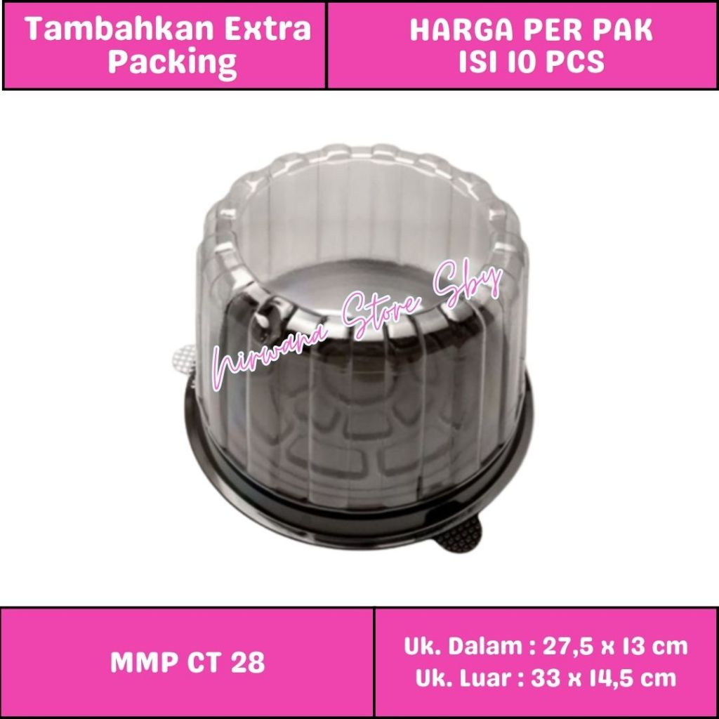(10 ชิ้น) MMP CT 28 / CT 280 | เค้กทาร์ตมิก้า / ถาดพุดดิ้ง | กลม / เหลี่ยม