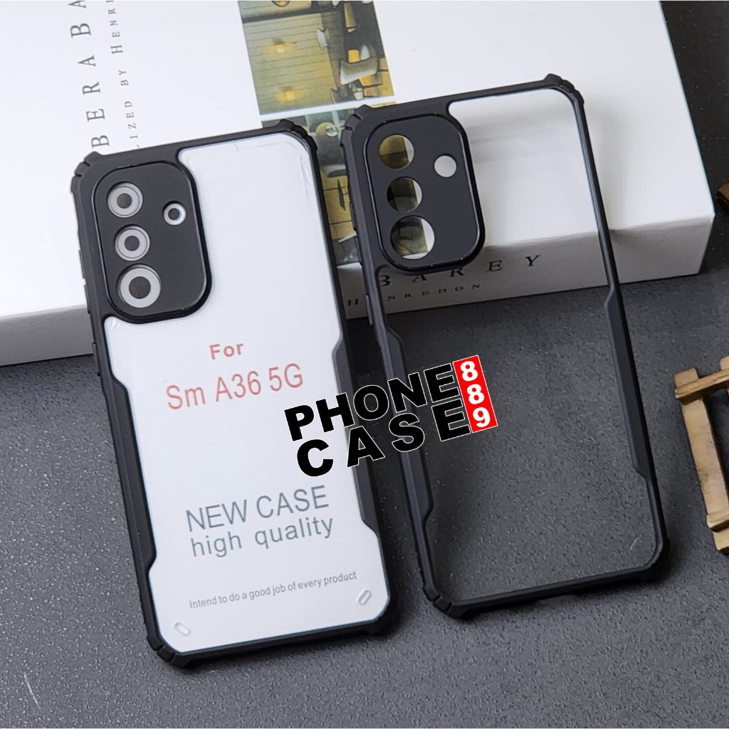 SAMSUNG A36 5G CASE ARMOR SHOCKPROOF CASE FUSION SAMSUNG A36 5G