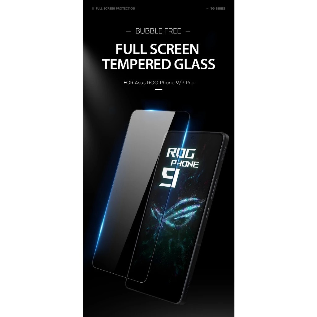 ASUS ROG PHONE 9 / ROG PHONE 9 PRO TEMPERED GLASS SCREEN PROTECTOR CLEAR DUX DUCIS