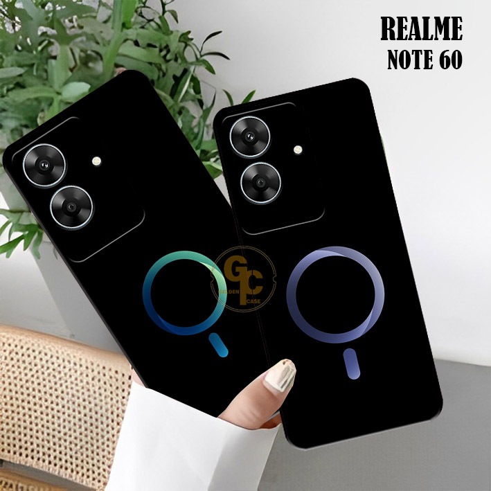 HP Realme Note 60 Note 50 C61 C63 C53 C51 C51s C55 Round Motif pro camera - เคสอินเทรนด์ - เคส Proca