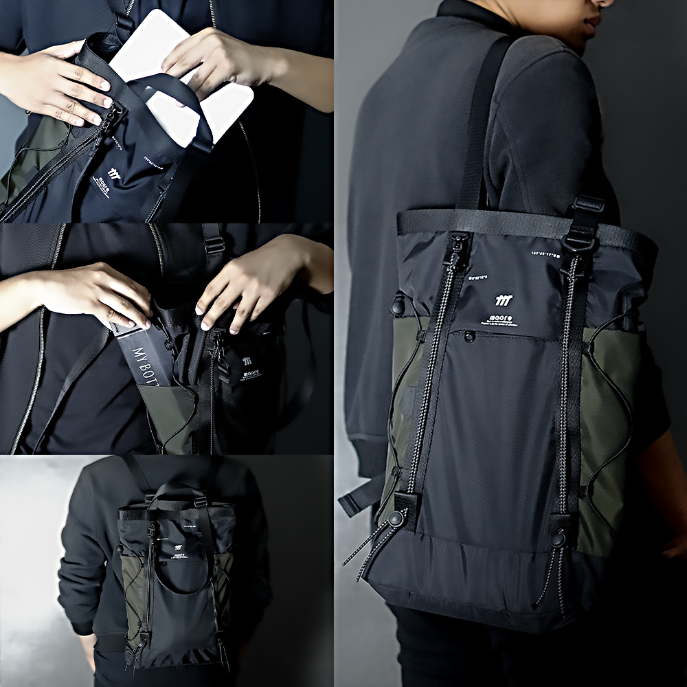 เหมาเร | Irish Folding Bag Totebag Backpack กันน้ํา | Hobo Bag 2 in 1 Tote Bag