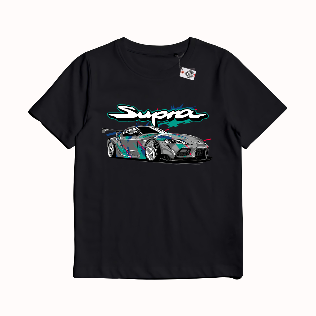 KRMK เสื้อยืด Distro สําหรับเด็ก Unisex พร้อม TOYOTA SUPRA GR MK5 A90 ภาพรถ