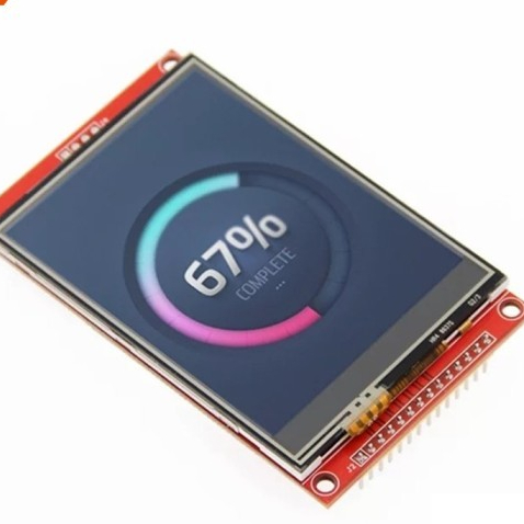 3.2 "LCD TFT Touchscreen SPI Serial ILI9341 240*320 พิกเซลสําหรับ Arduino
