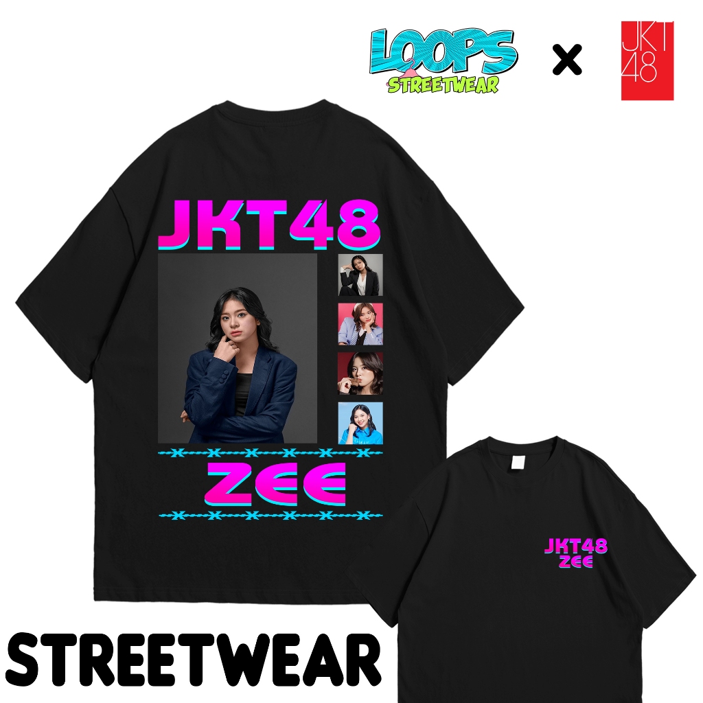 LOOPS X JKT48 - เสื้อยืด JOSHI - ใหม่ล่าสุด JKT 48 - เสื้อยืด JKT 48 KAWAI - เสื้อยืด CUTE JKT 48 T-